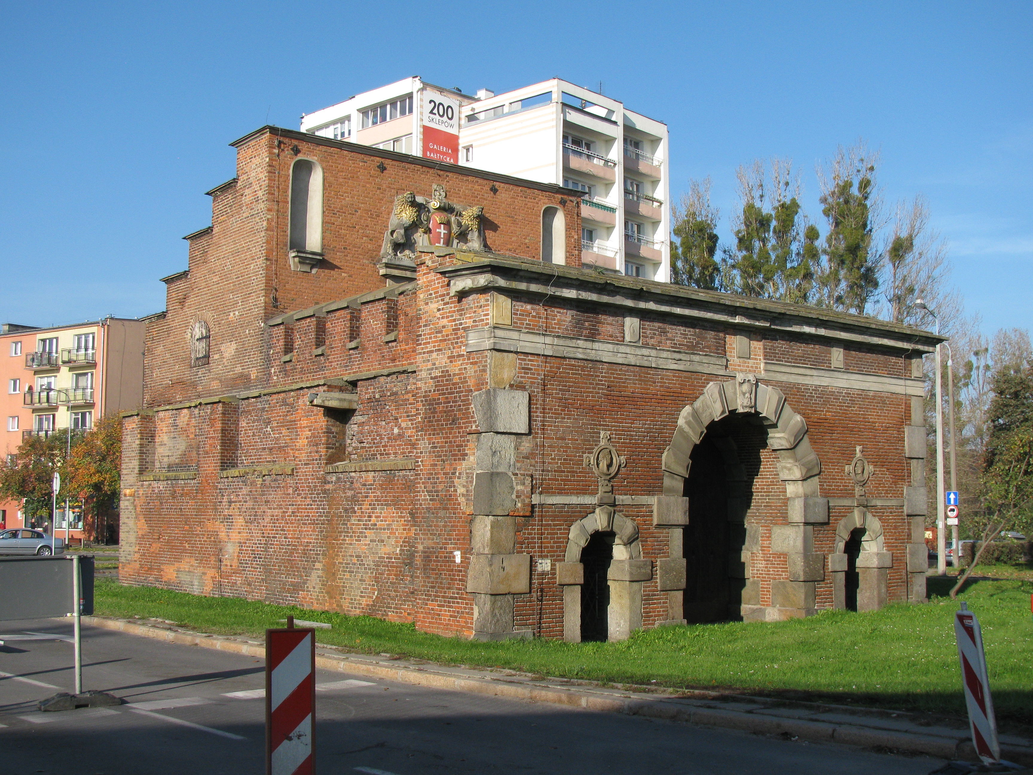 Zulawska Gate in Gdansk